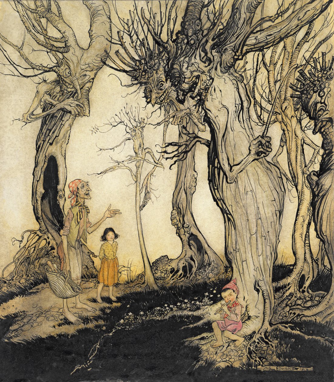 Les arbres et la hache, de 
