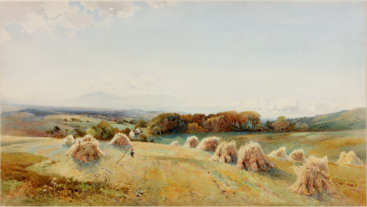 Sur les collines de Windermere, avant 1909 - Arthur Tucker