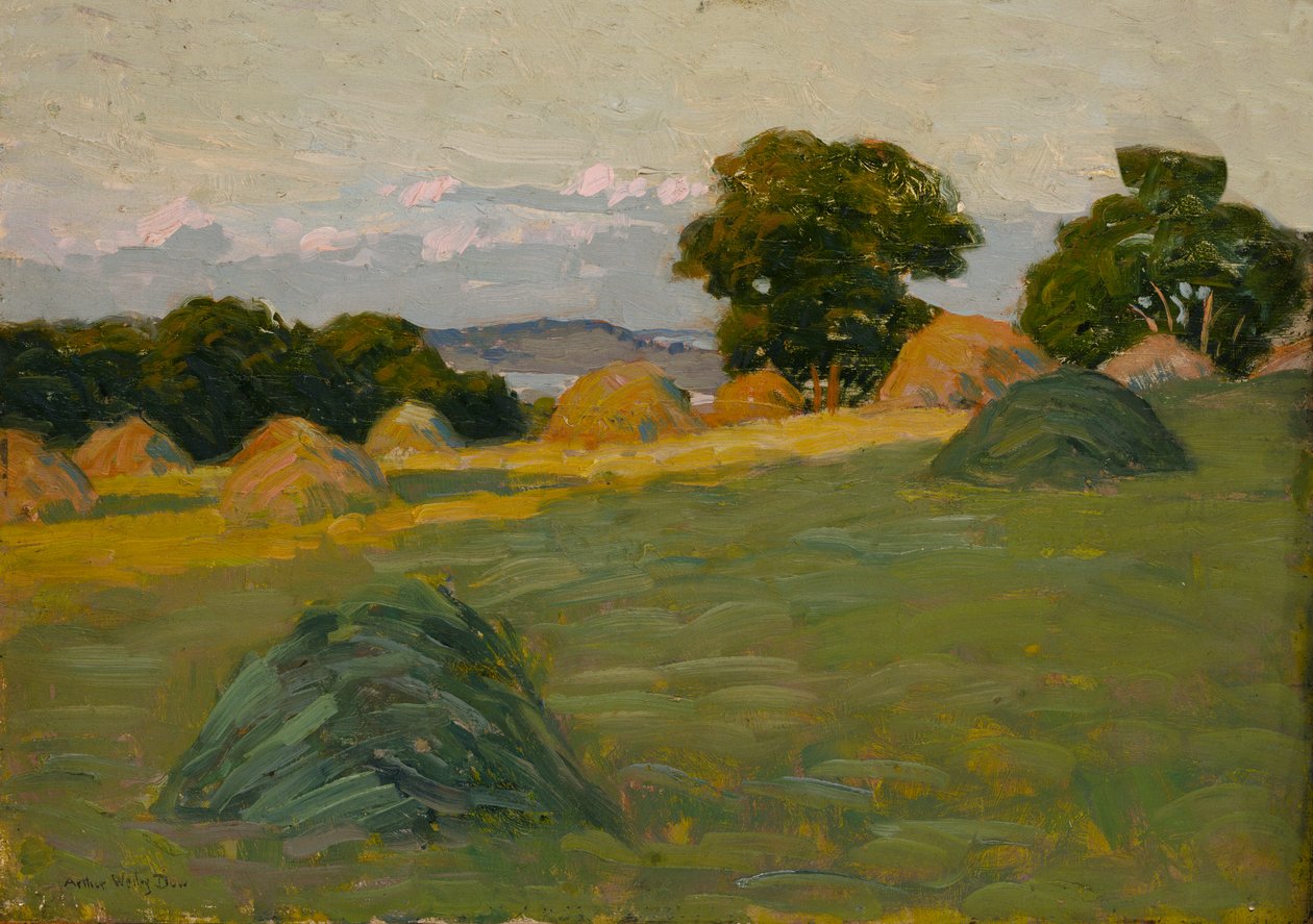 Le Champ de la Colline, 1908-1910 - Arthur Wesley Dow