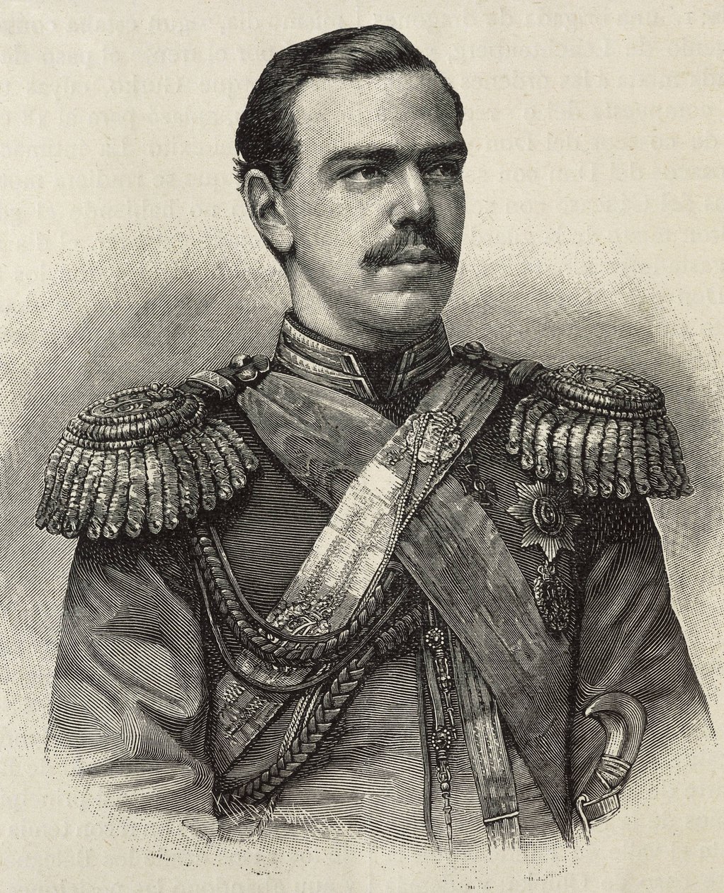 ALEXANDRE III de Russie (1845-1894). Tsar de Russie (1881-1894), fils et successeur d