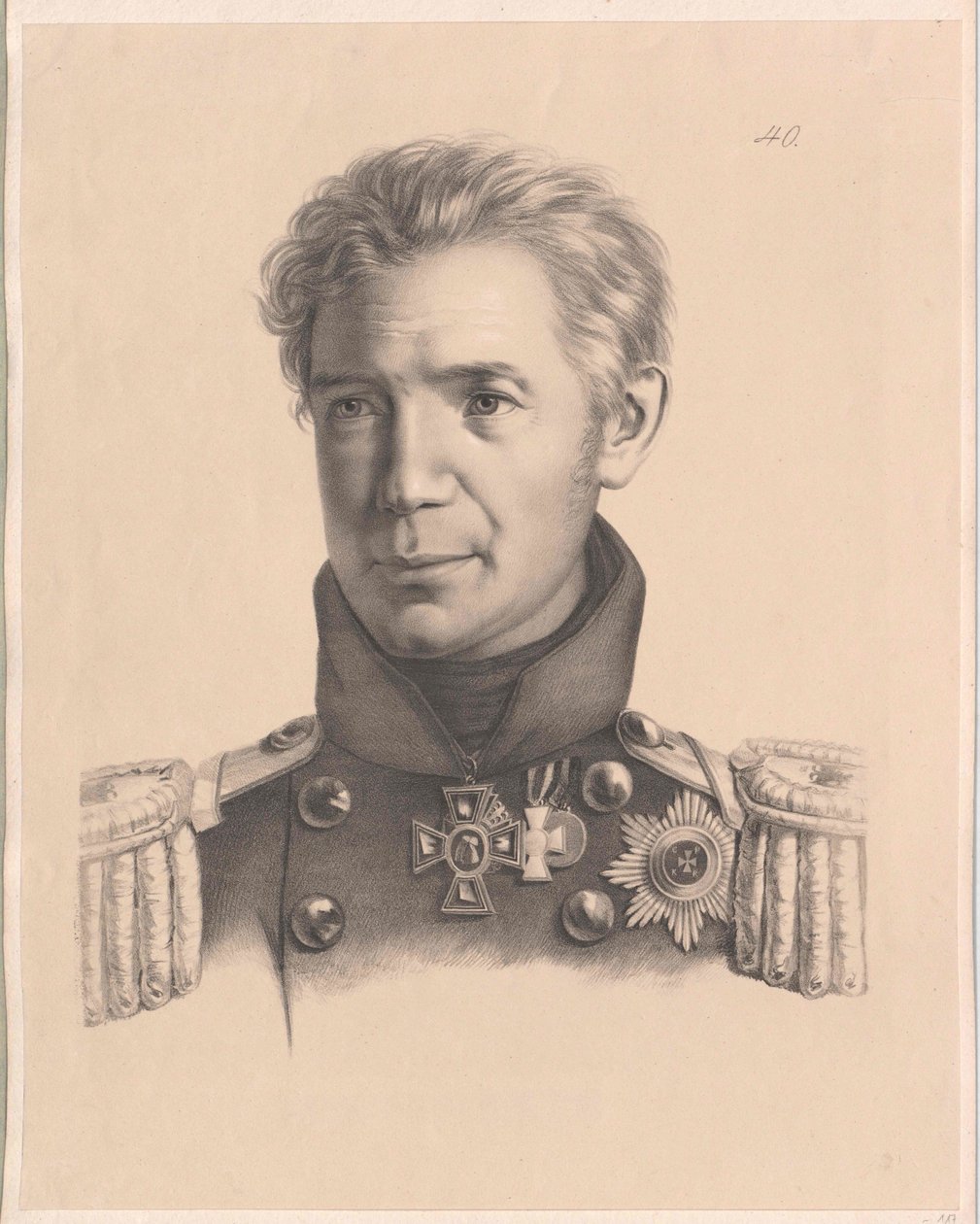 Adam Johann von Krusenstern - Artist Unknown