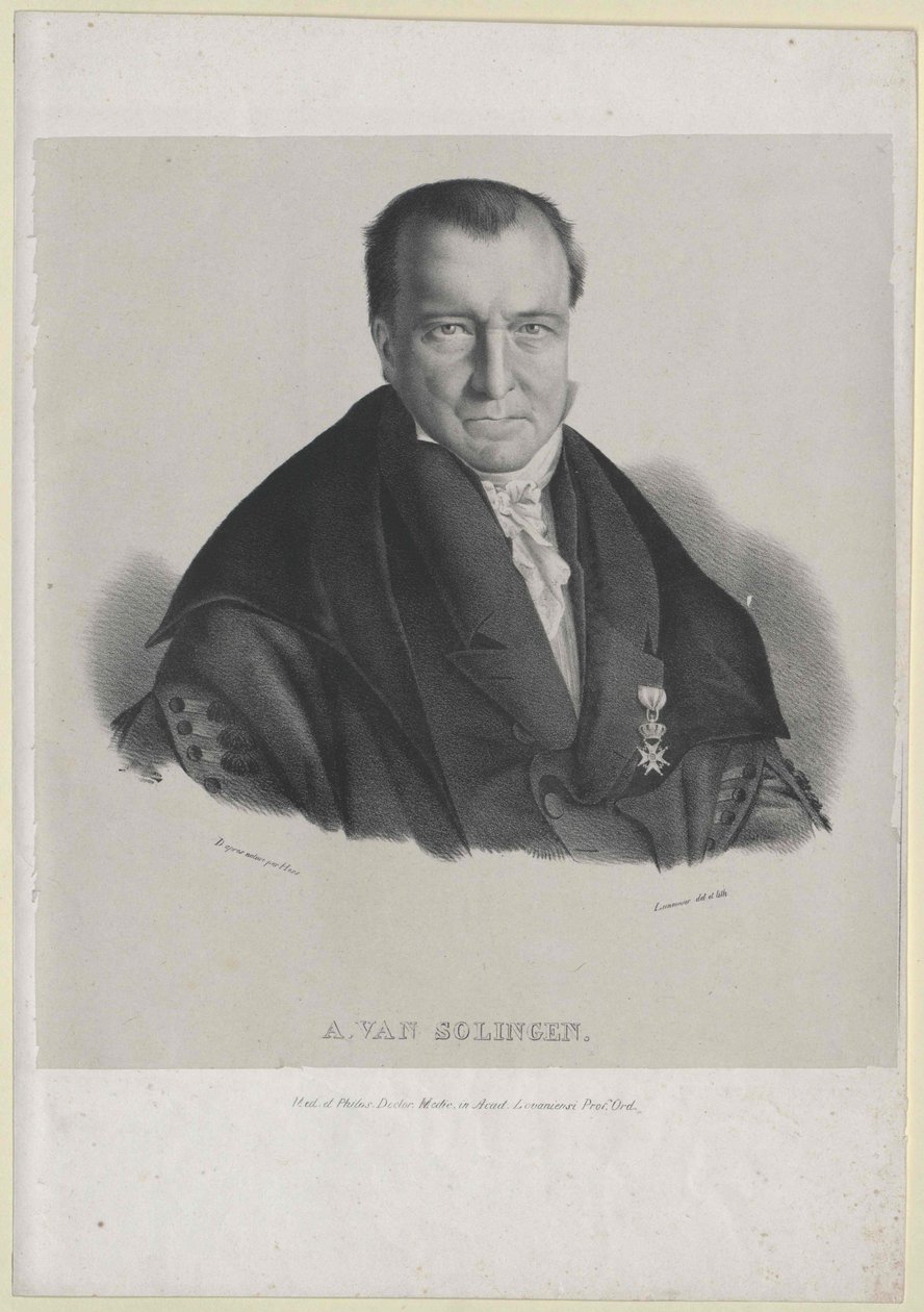 Adriaan van Solingen (impression) - Artist Unknown