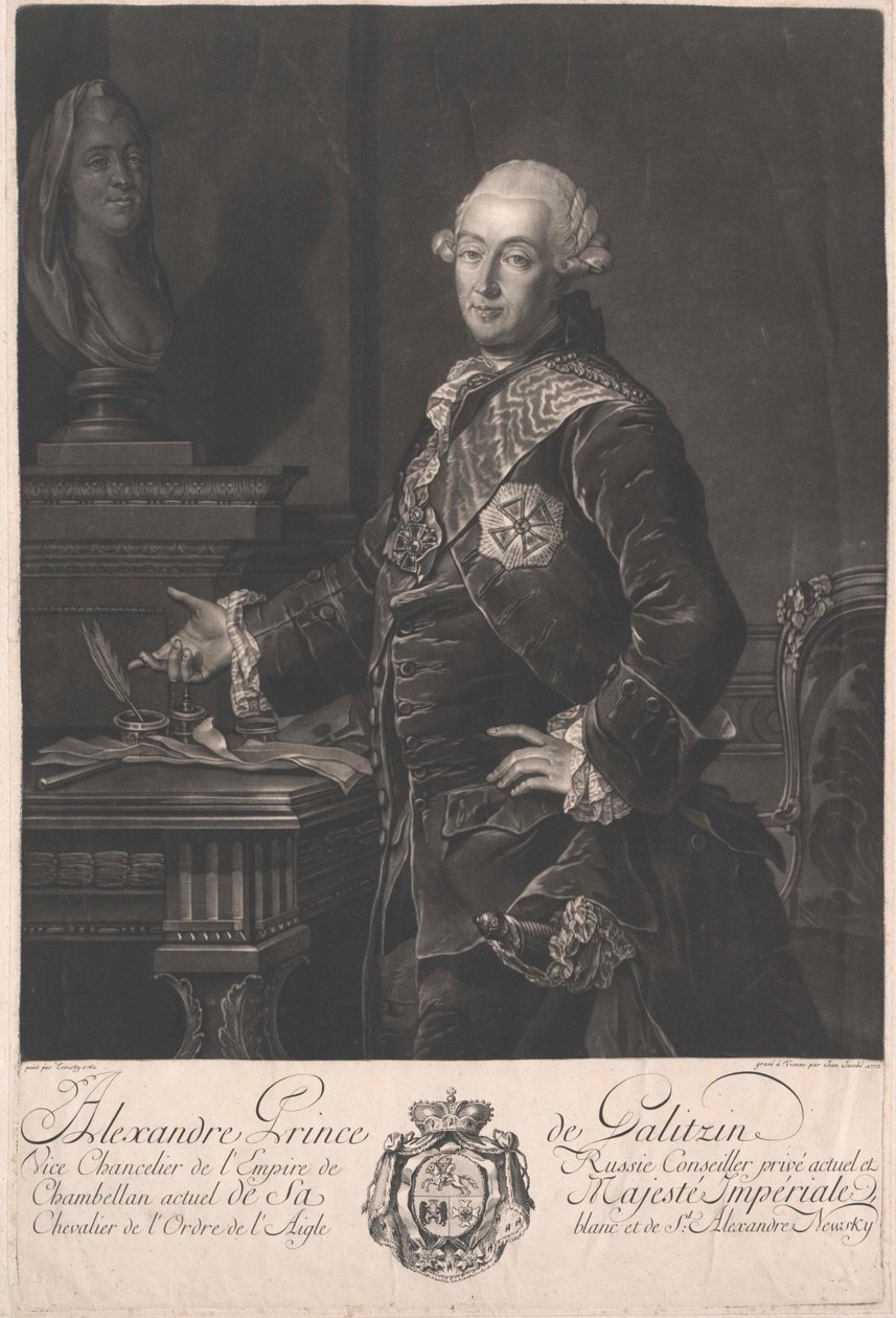 Comte Alexandre Galitzin - Artist Unknown