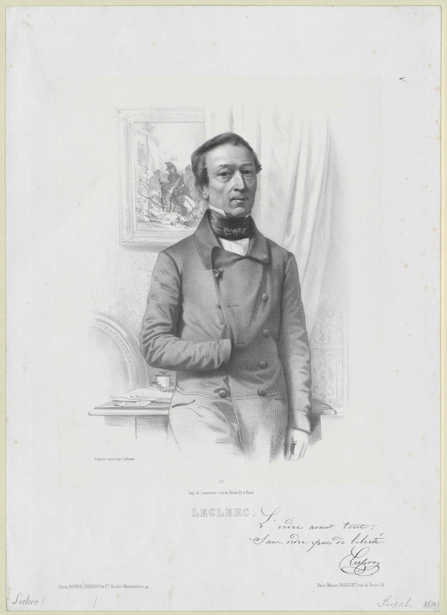 Alexandre Maximin Leclerc - Artist Unknown