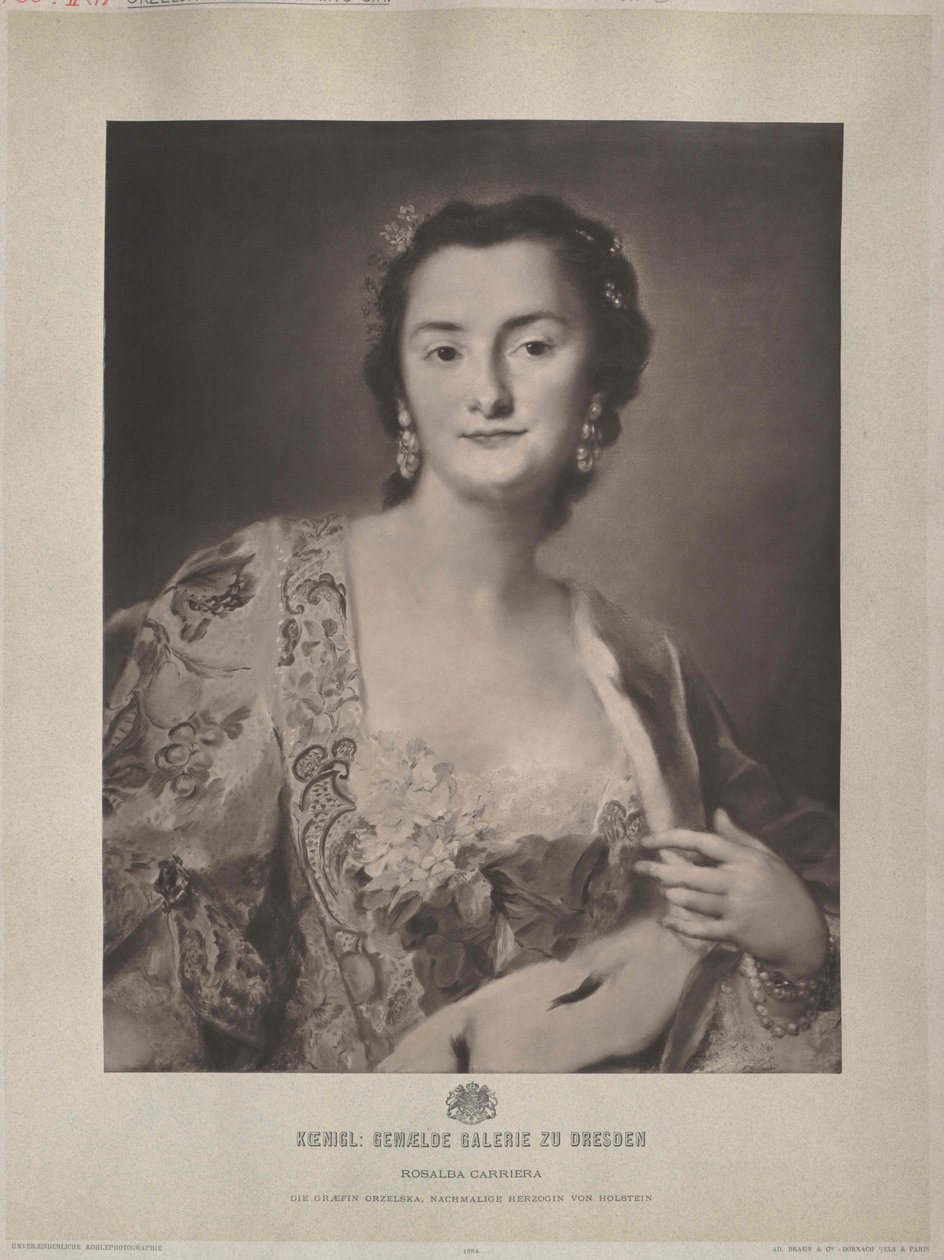 Anna Caroline comtesse Orzelska - Artist Unknown