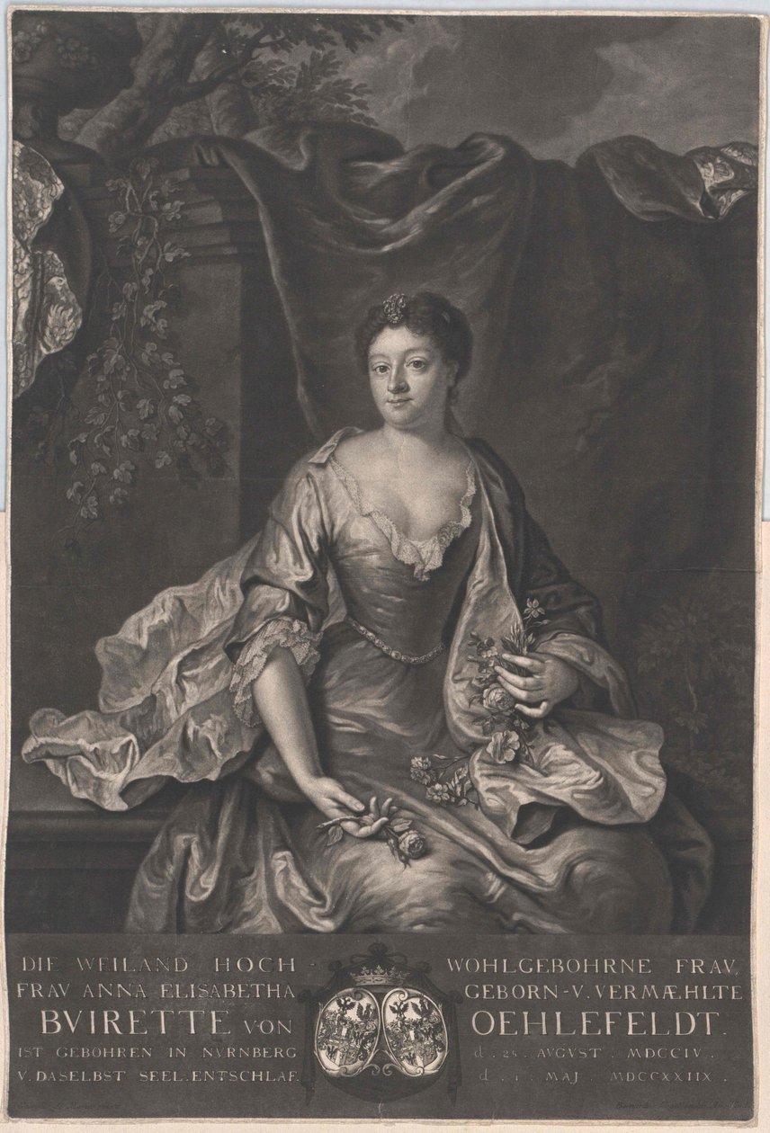 Anna Elisabeth Buirette-Oehlefeld - Artist Unknown