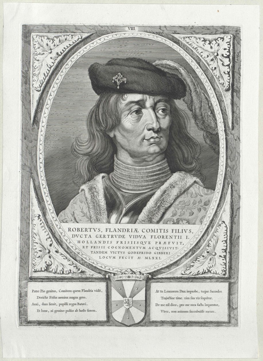 Comte de Flandre Robert Ier de Frise - Artist Unknown