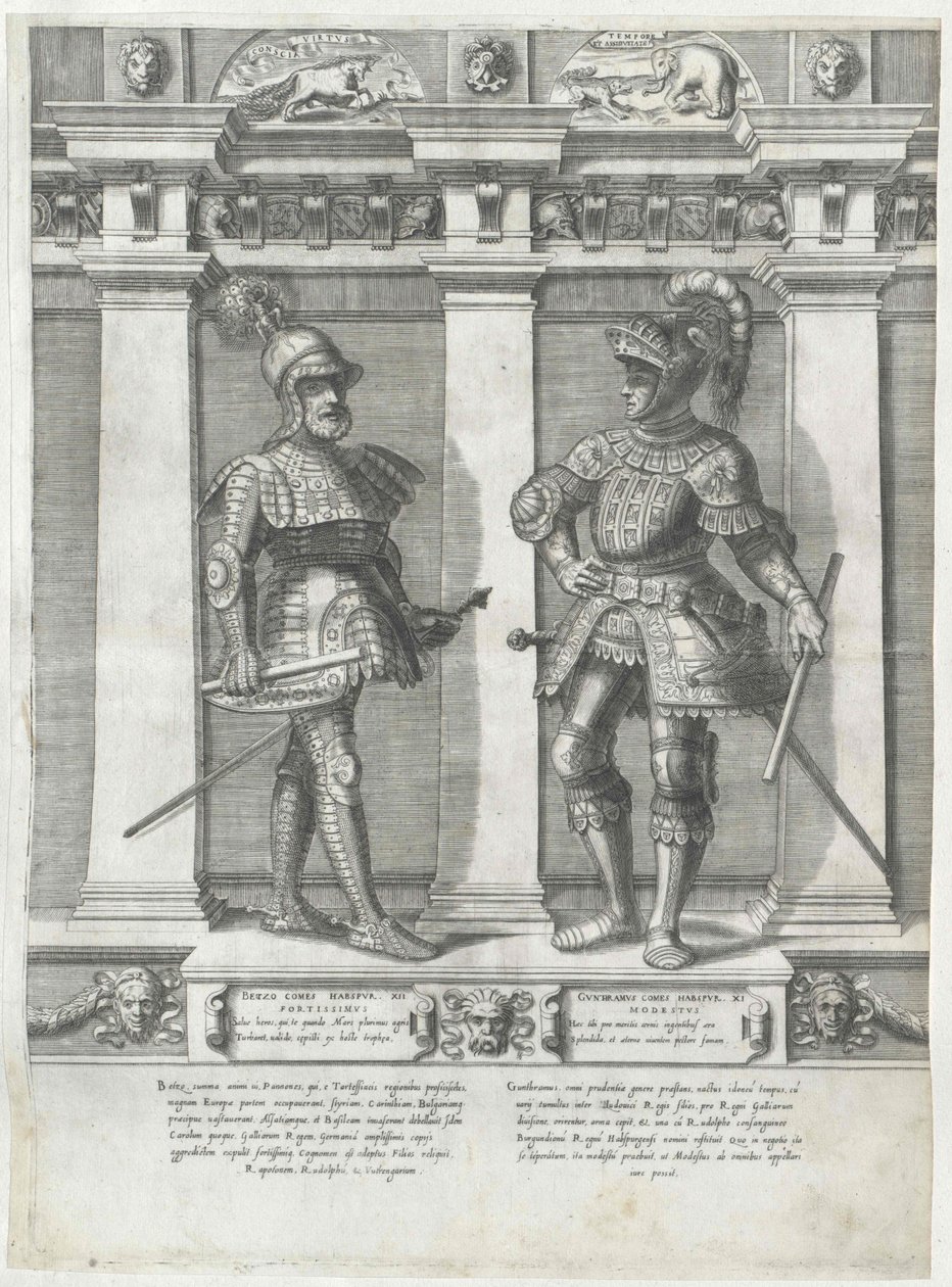 Comte de Habsbourg Guntram le Riche - Artist Unknown