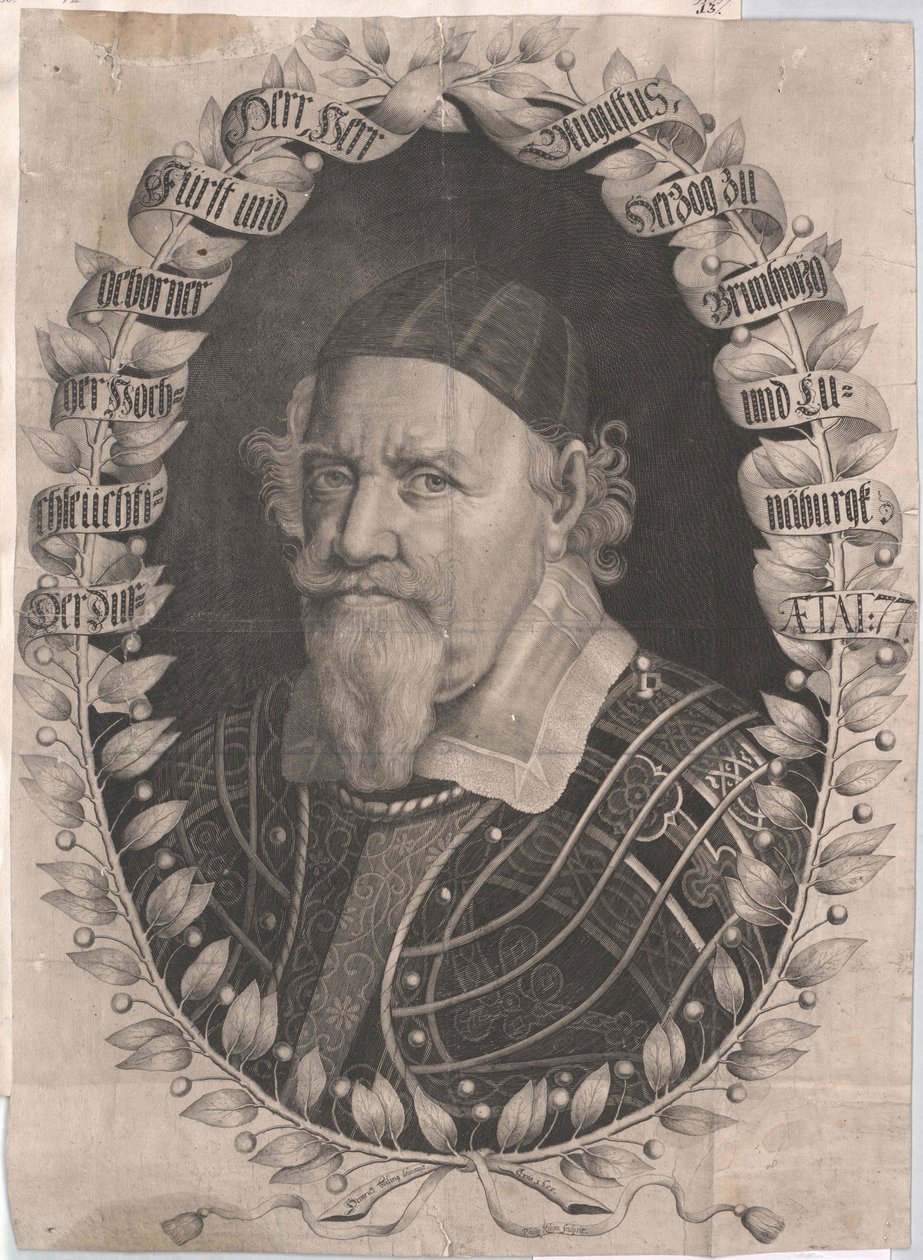 Duc de Brunswick-Wolfenbüttel August le Jeune - Artist Unknown
