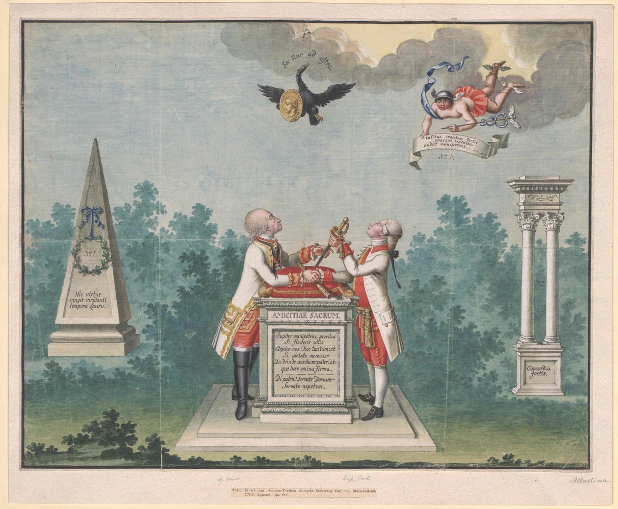 Duc de Saxe Teschen Albert | Artist Unknown | Estampe d'art