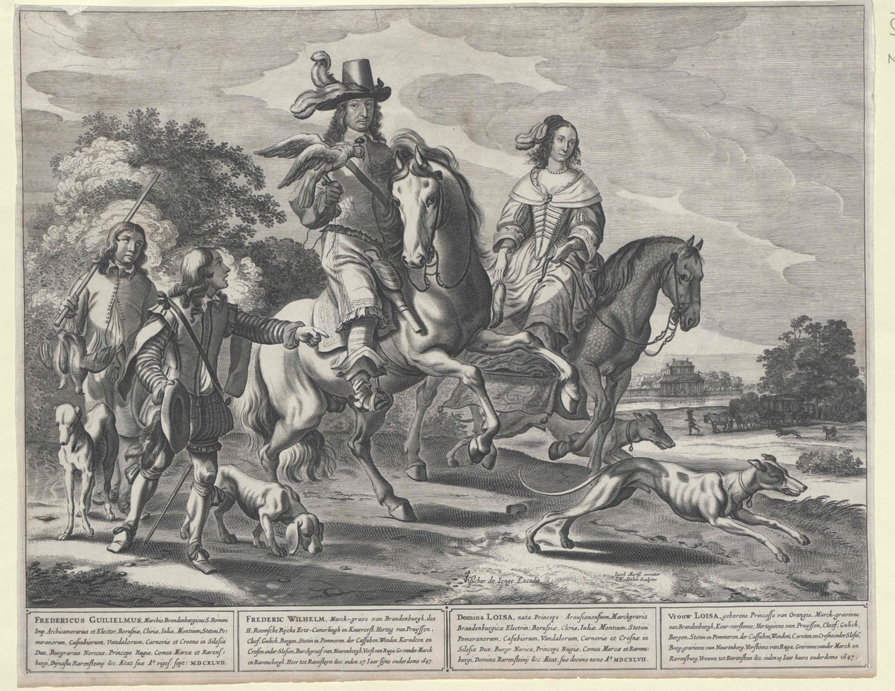 Électeur de Brandebourg (1620-1688) Frédéric Guillaume - Artist Unknown