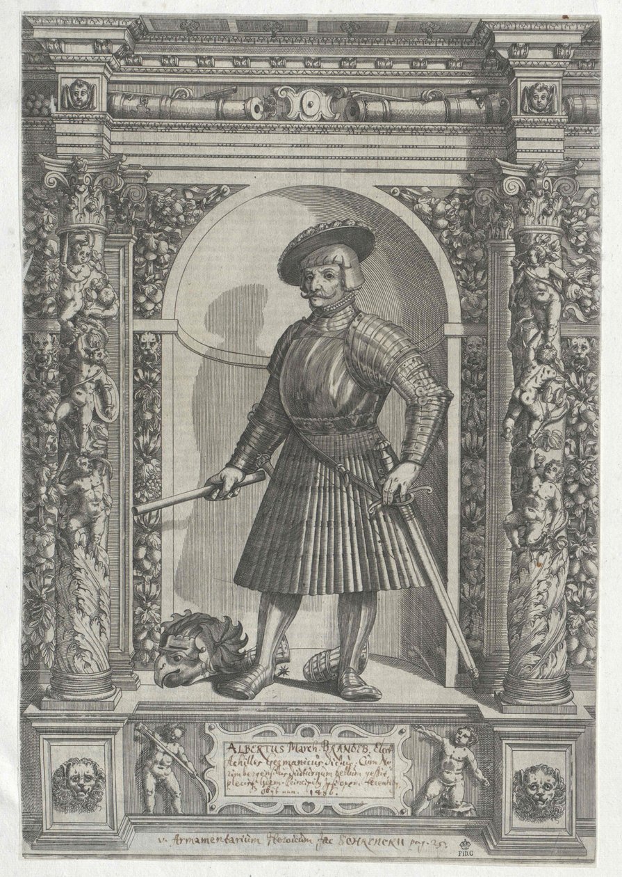 Electeur de Brandebourg Albrecht Achilles - Artist Unknown