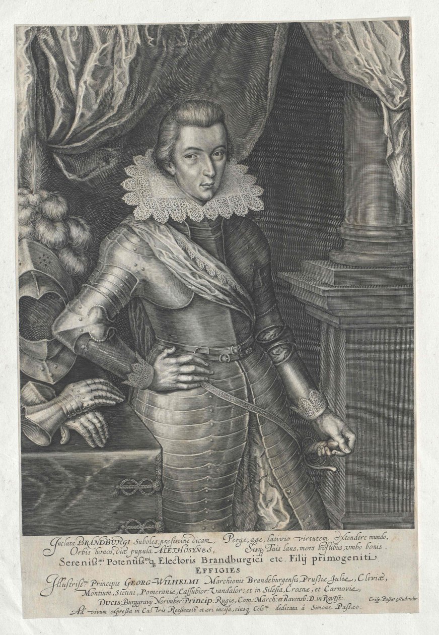 Electeur de Brandebourg Georg Wilhelm - Artist Unknown