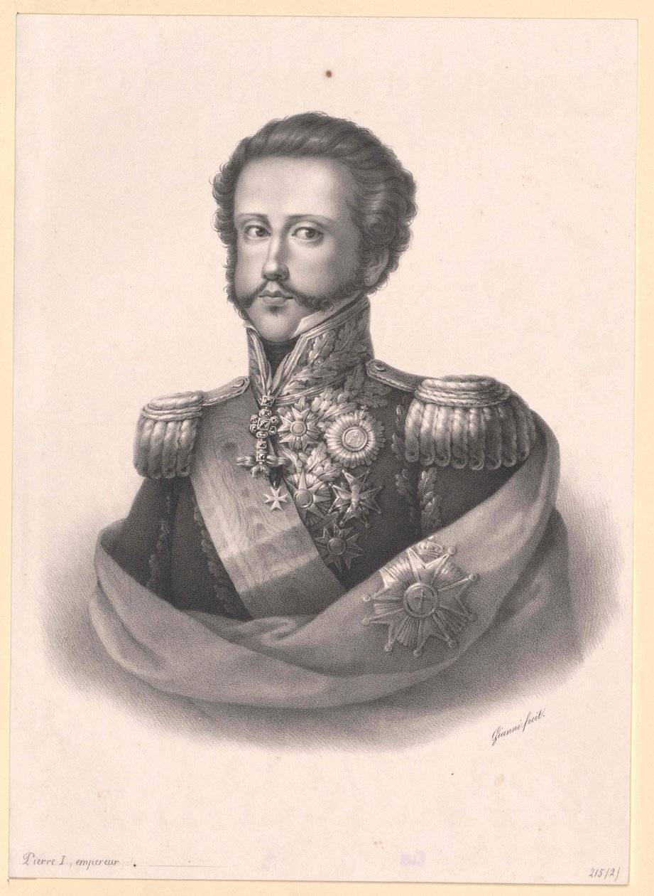 Empereur du Brésil Pierre Ier - Artist Unknown