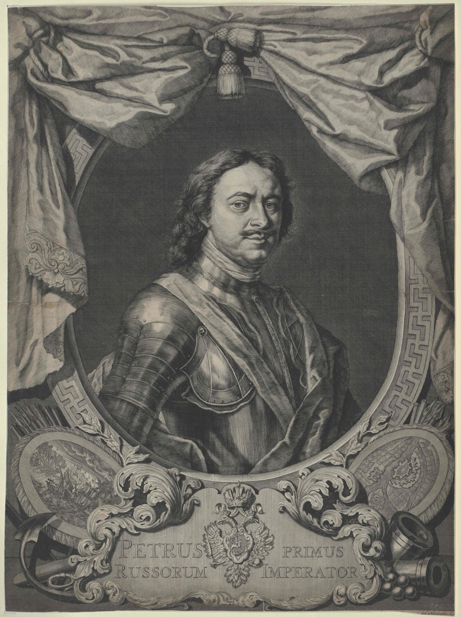 Empereur de Russie Pierre Ier le Grand - Artist Unknown