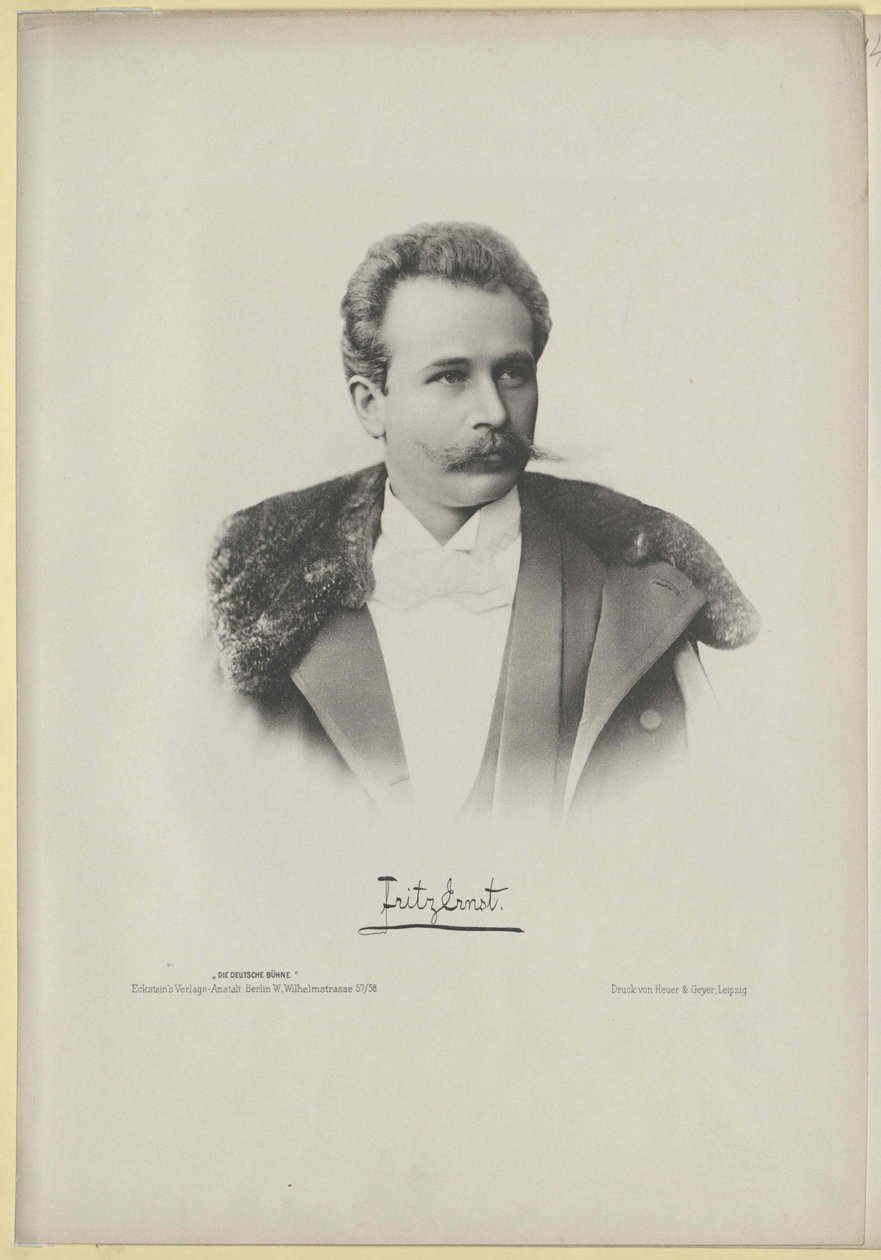 Fritz Ernst - Artist Unknown