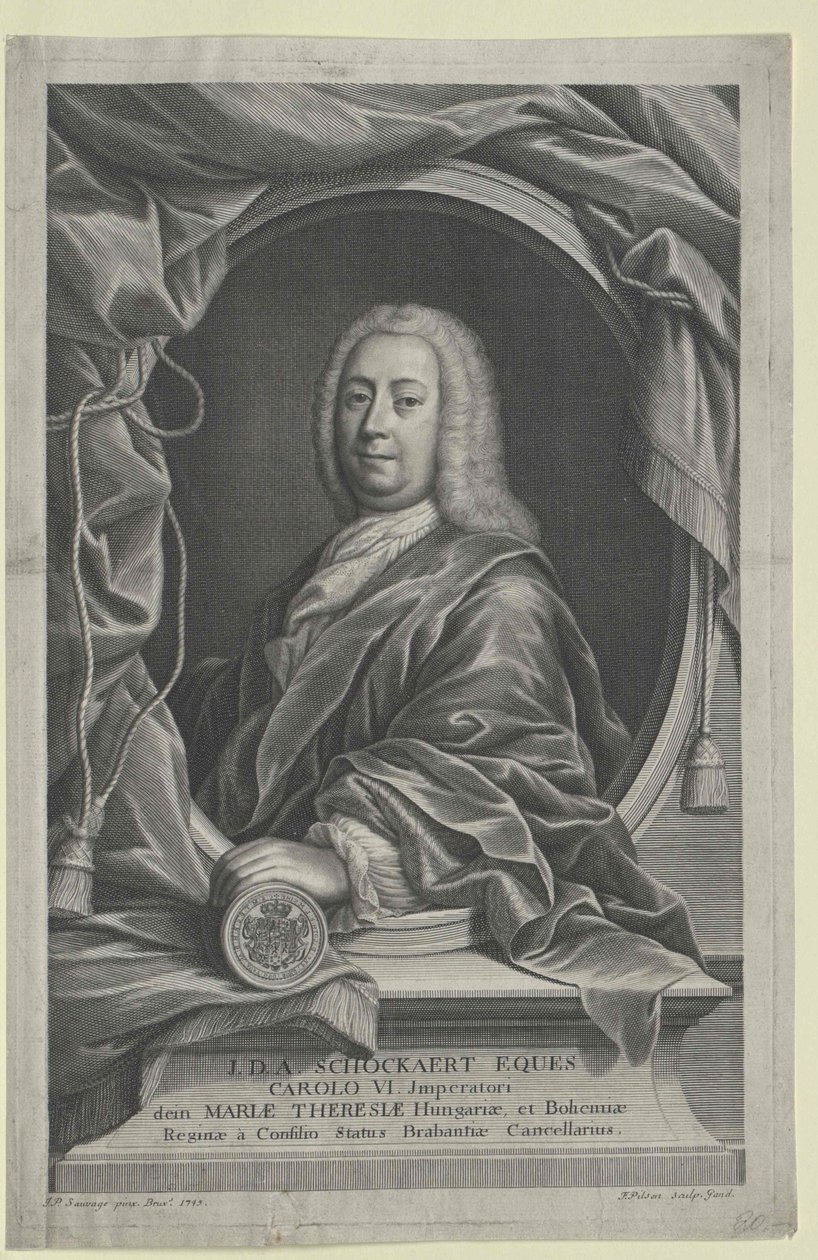 Jean Daniel Antoine Comte de Thirimont Scockart (print) - Artist Unknown