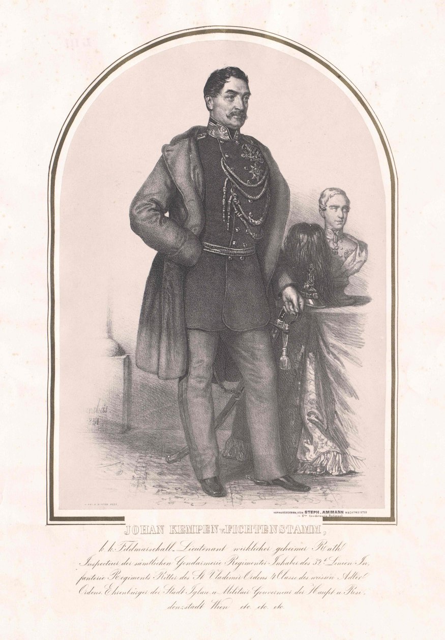 Johann Franz baron Kempen von Fichtenstamm - Artist Unknown