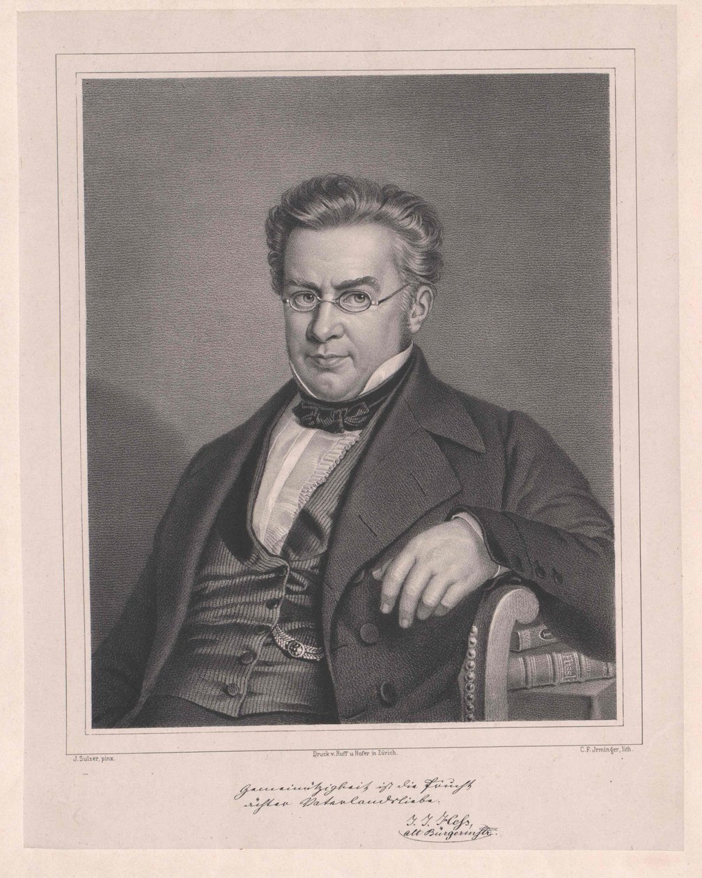Johann Jakob Hess - Artist Unknown