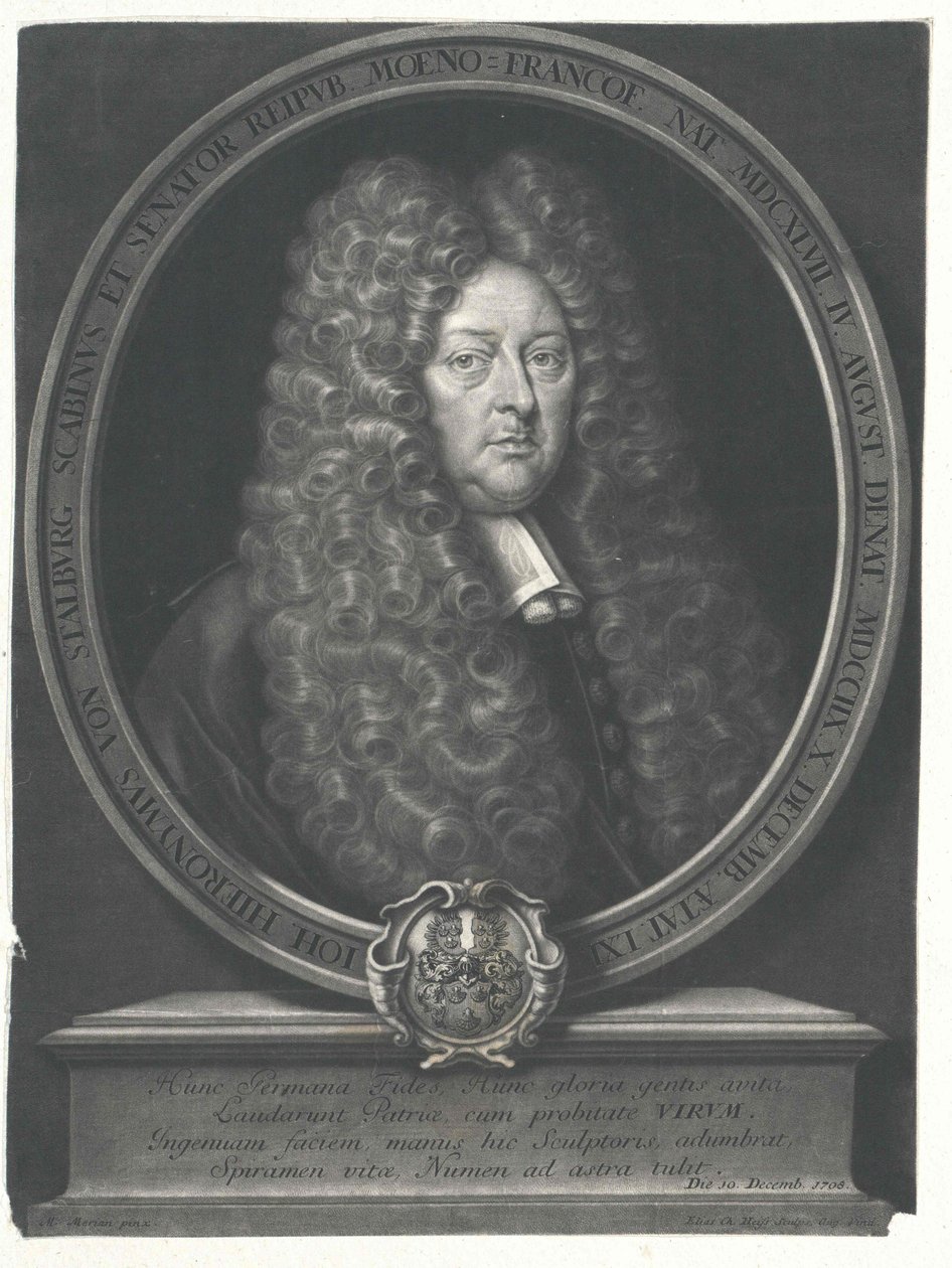 Johann Jerome von Stalburg - Artist Unknown