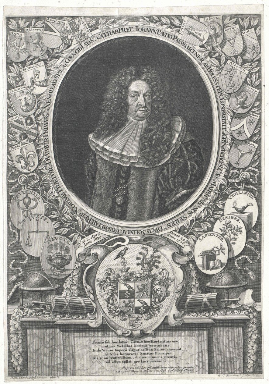 Johann Paul Paumgartner de Holenstein et Lonnerstadt - Artist Unknown