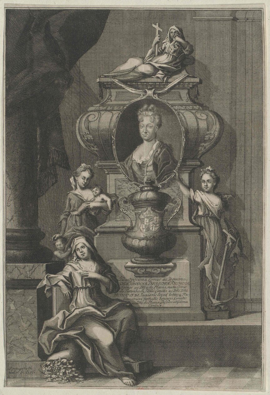 Johanna Dorothea countess Tattenbach-Geilsdorf - Artist Unknown