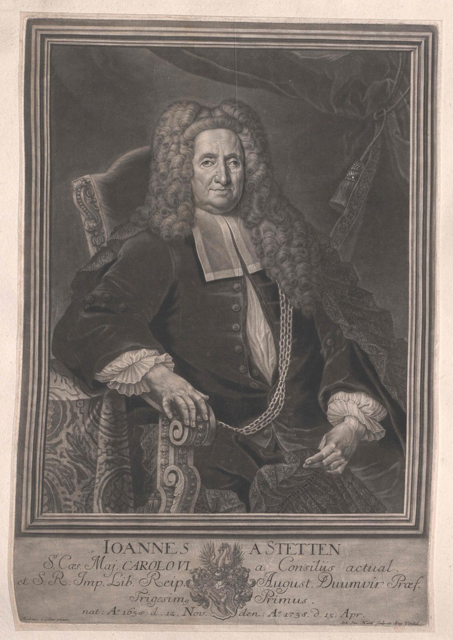 Johannes von Stetten - Artist Unknown