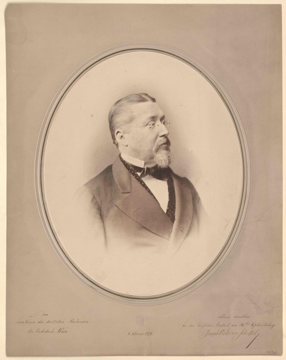 Joseph Viktor von Scheffel - Artist Unknown