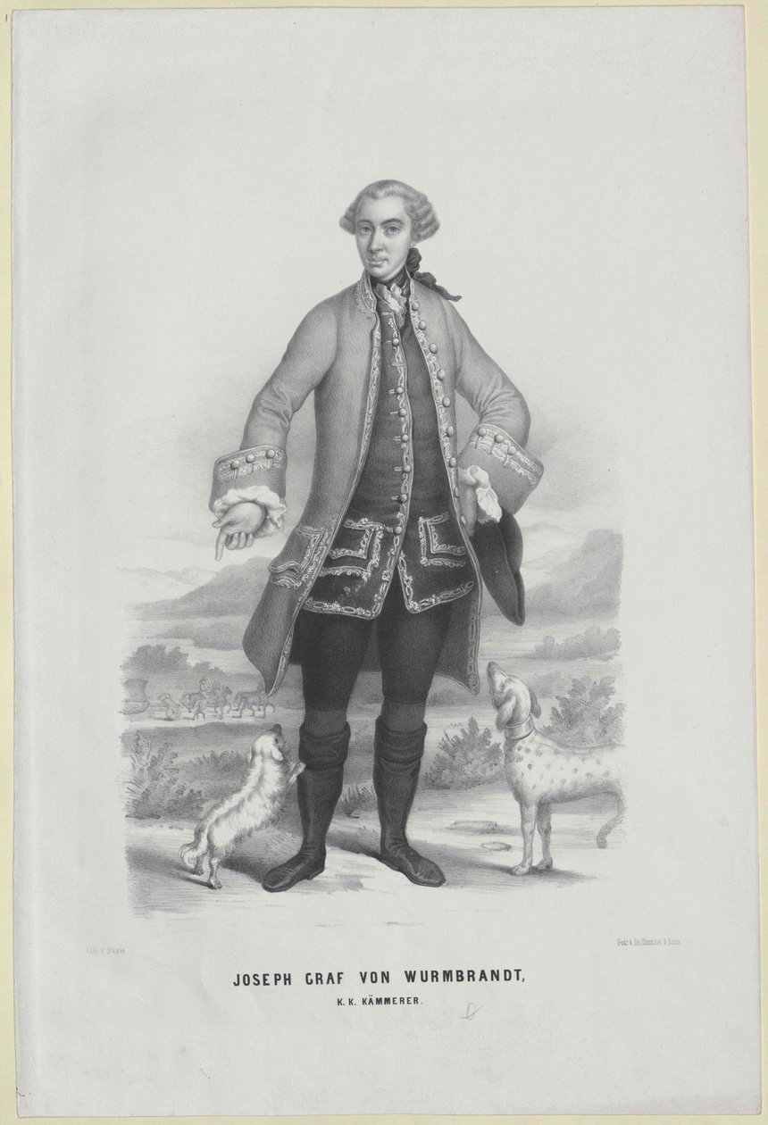 Joseph count Wurmbrand - Artist Unknown
