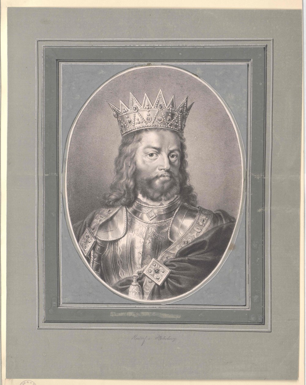 Le roi Rodolphe Ier de Habsbourg - Artist Unknown