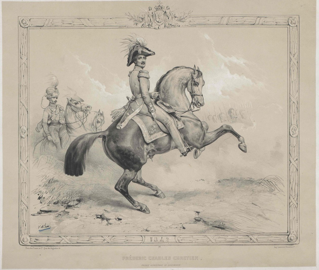Roi du Danemark Frédéric VII - Artist Unknown