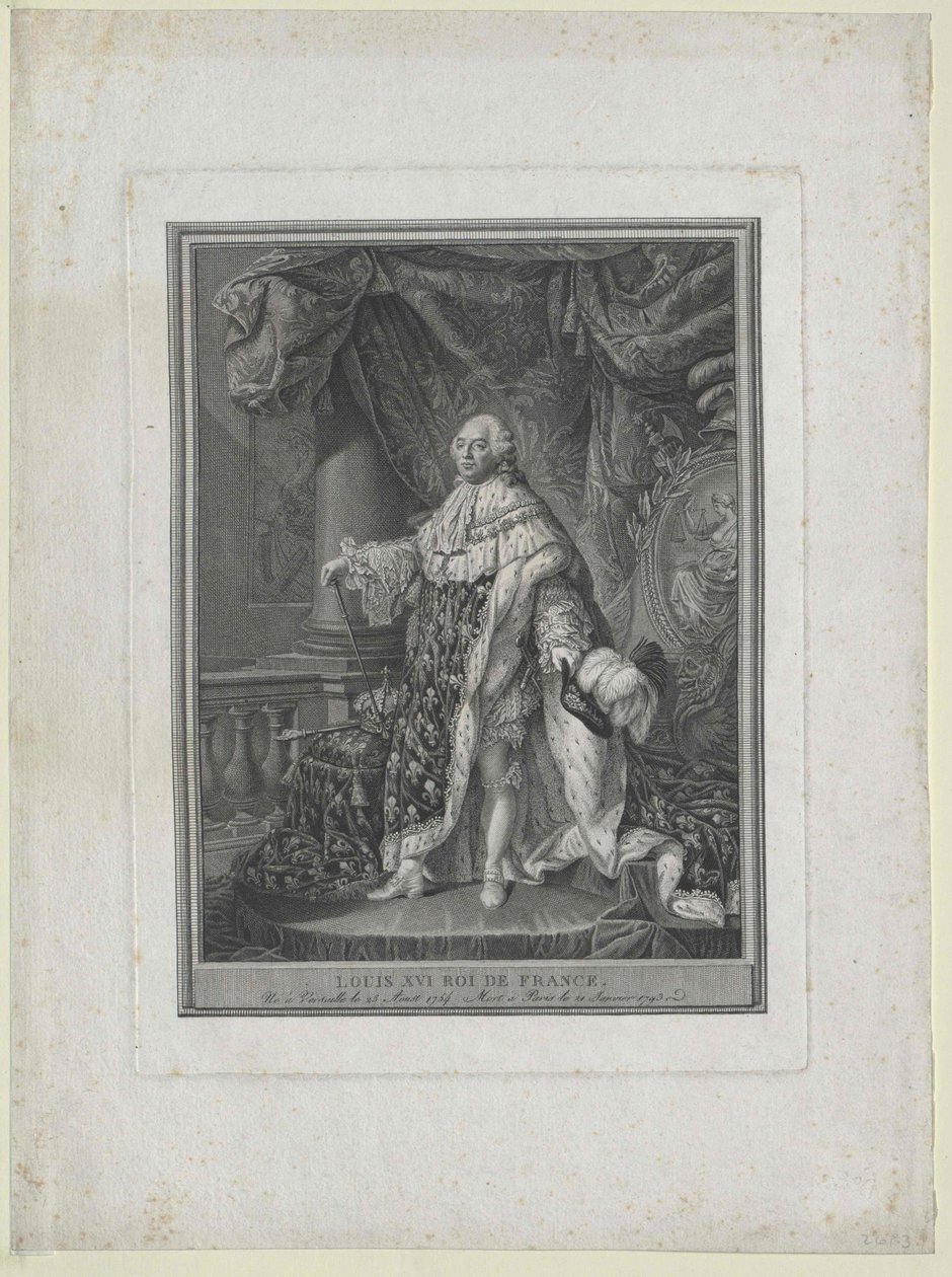 Roi de France Louis XVI - Artist Unknown