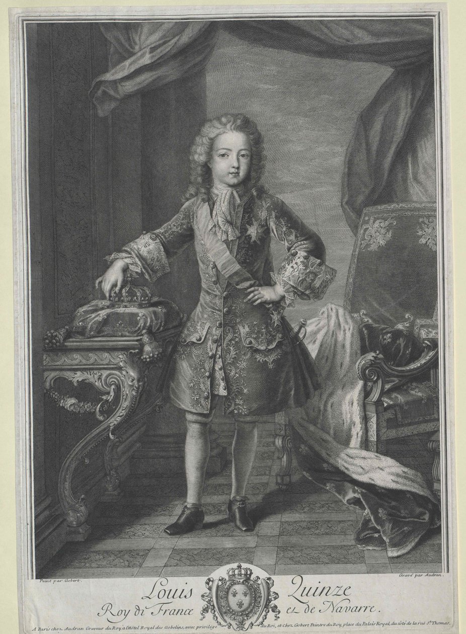 Roi de France Louis XV - Artist Unknown