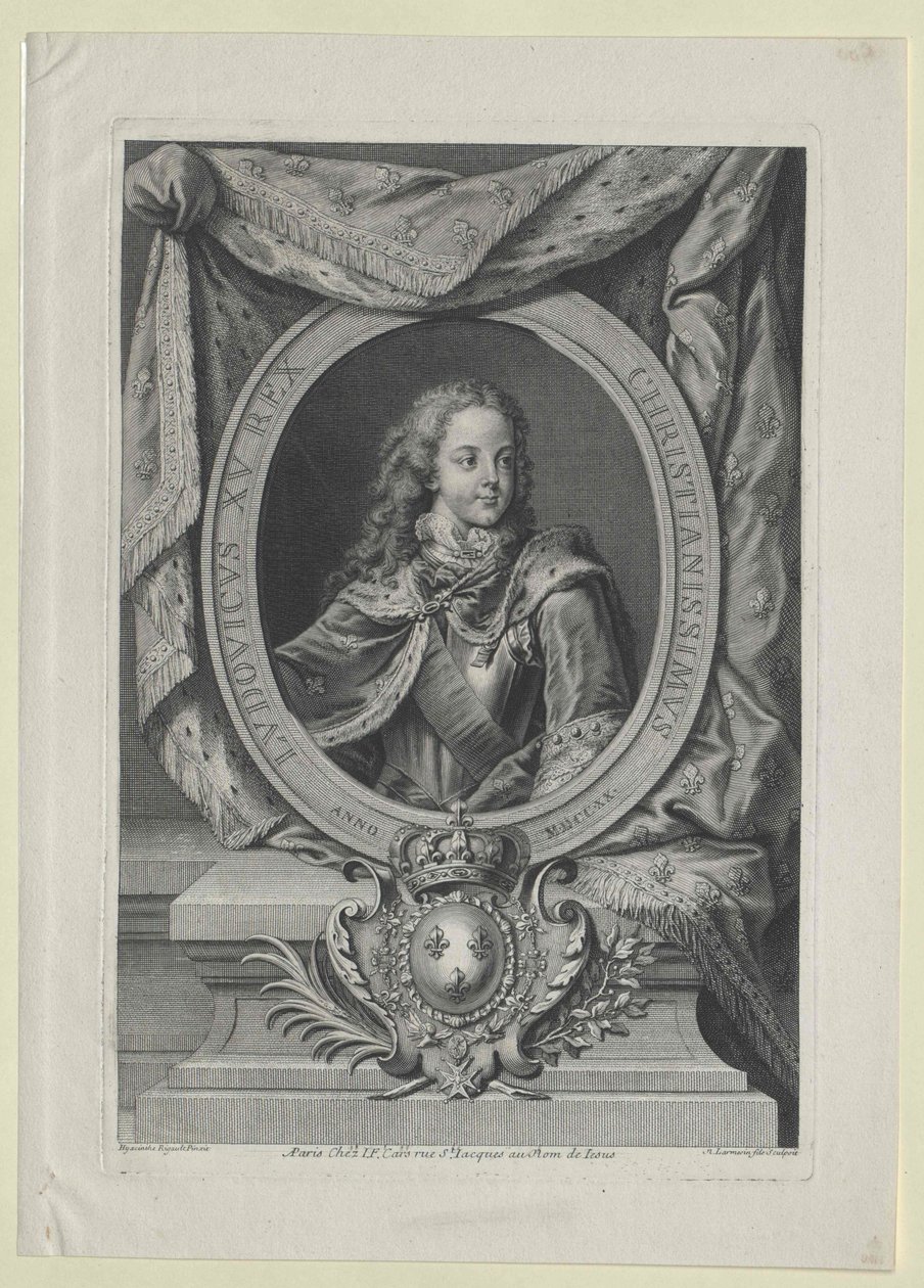 Roi de France Louis XV - Artist Unknown
