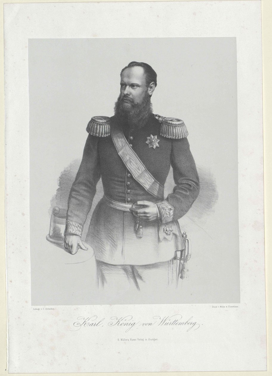 Roi de Wurtemberg Charles Ier - Artist Unknown