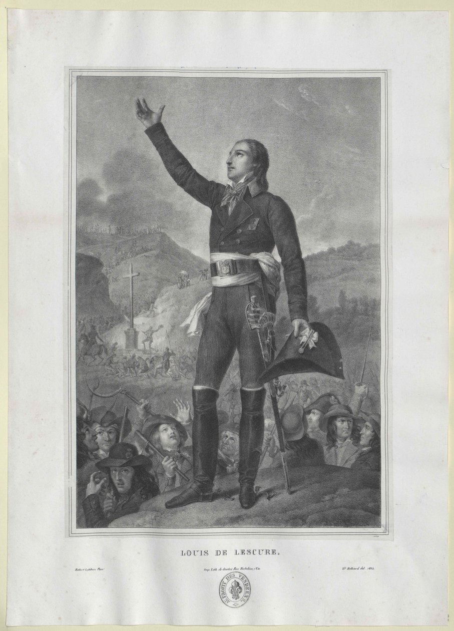 Louis-Marie de Salgues marquess de Lescure - Artist Unknown