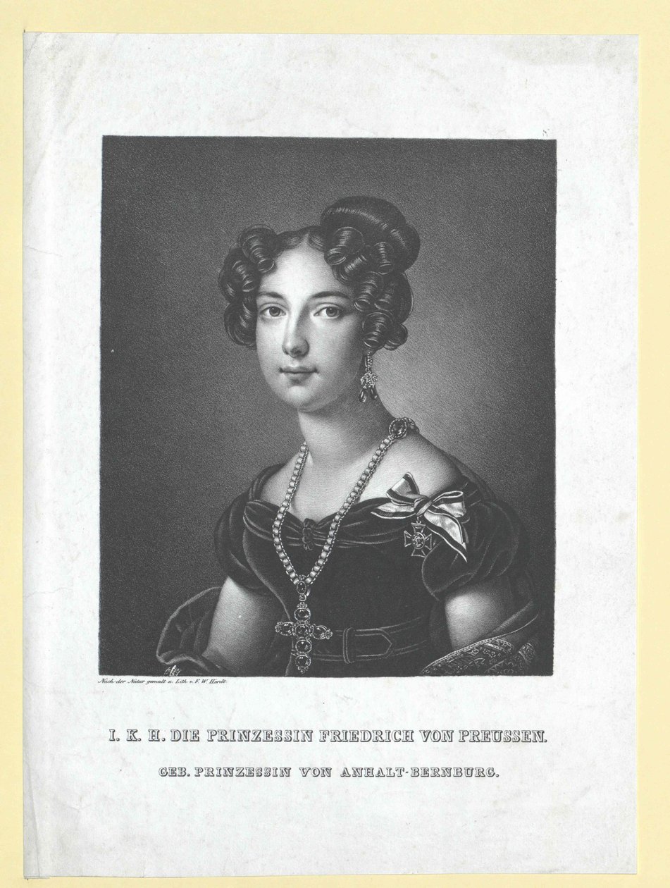 Louise princesse Anhalt-Bernburg - Artist Unknown
