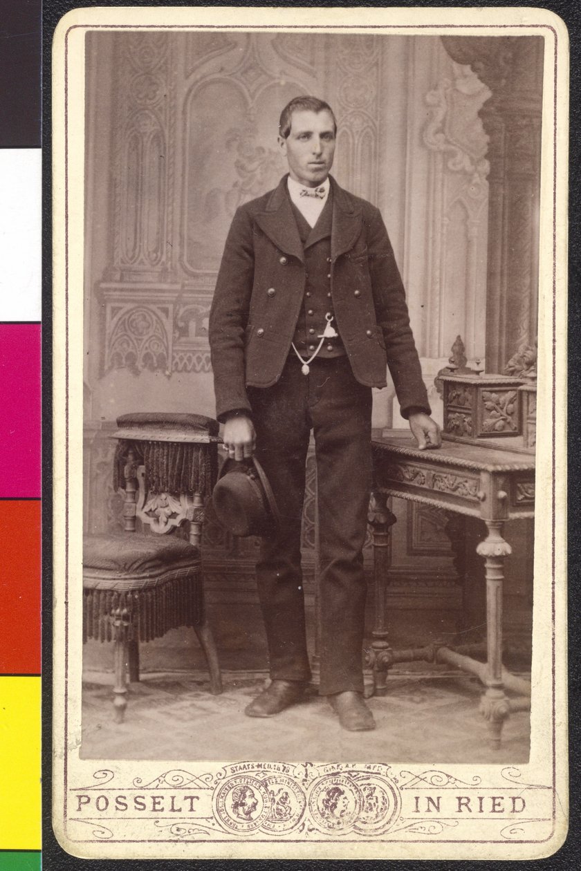Homme en livrée - Haute-Autriche - Artist Unknown