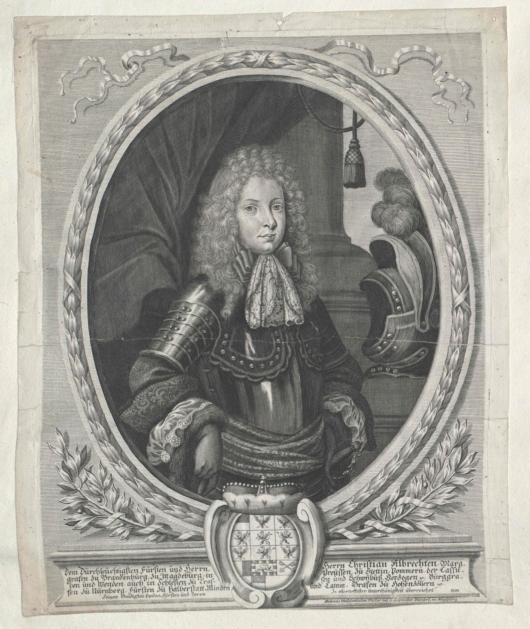 Margrave de Brandebourg Christian Albrecht - Artist Unknown
