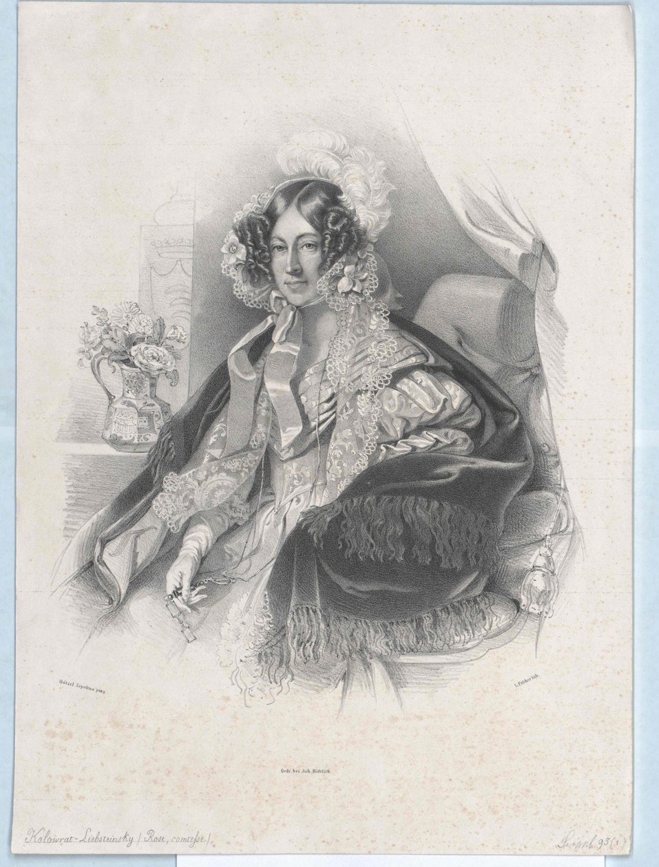 Maria Rosa comtesse Kinsky von Wchinitz et Tettau - Artist Unknown