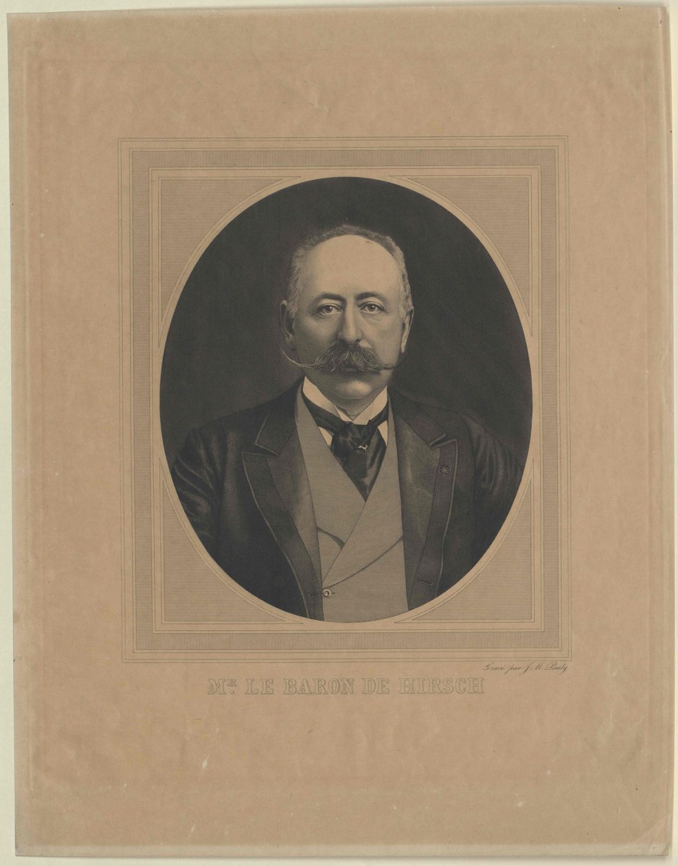 Moritz Baron Hirsch sur Gereuth - Artist Unknown