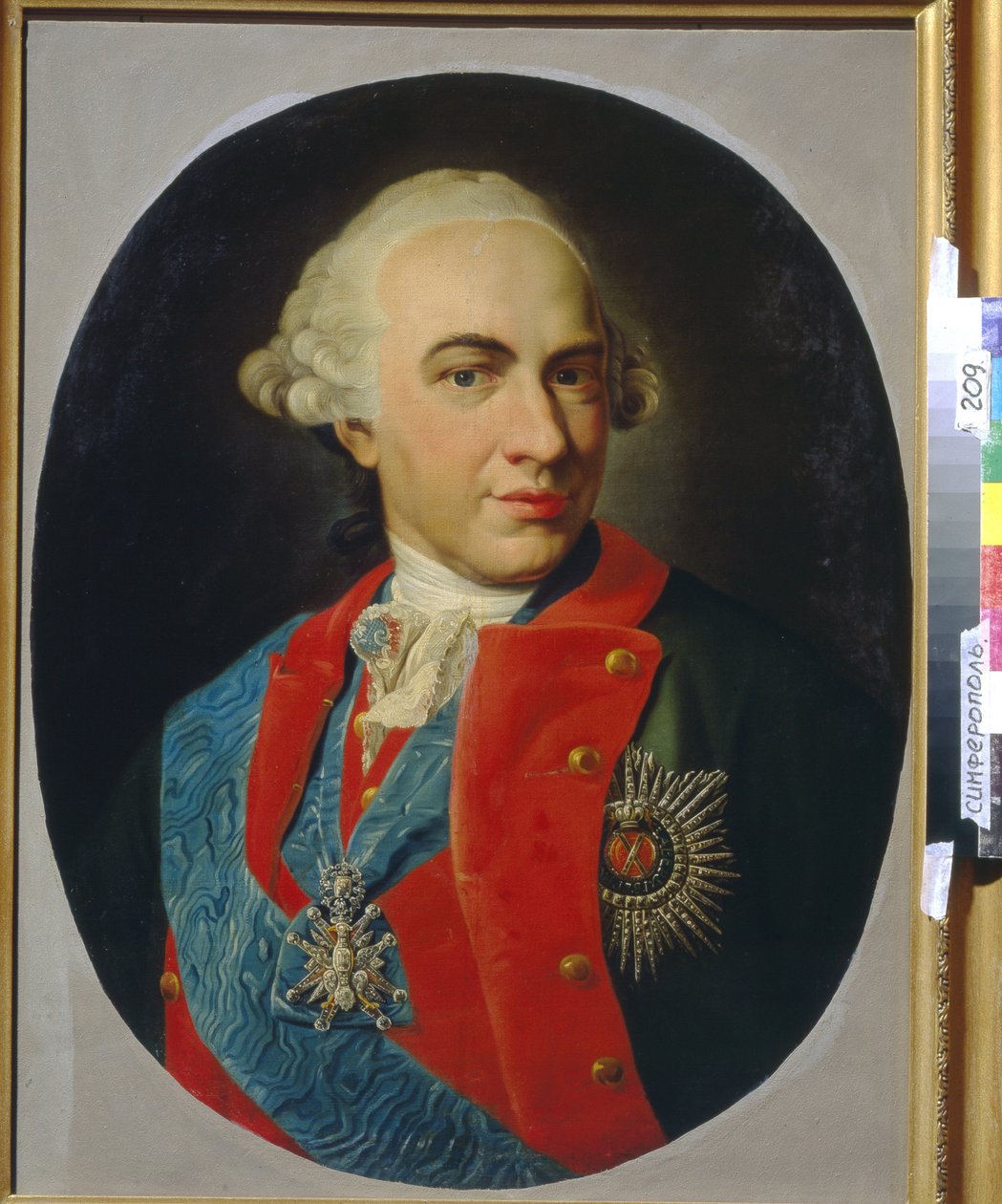 Portrait du comte Kirill Razoumovski (1728-1803) (huile sur toile) - Artist Unknown