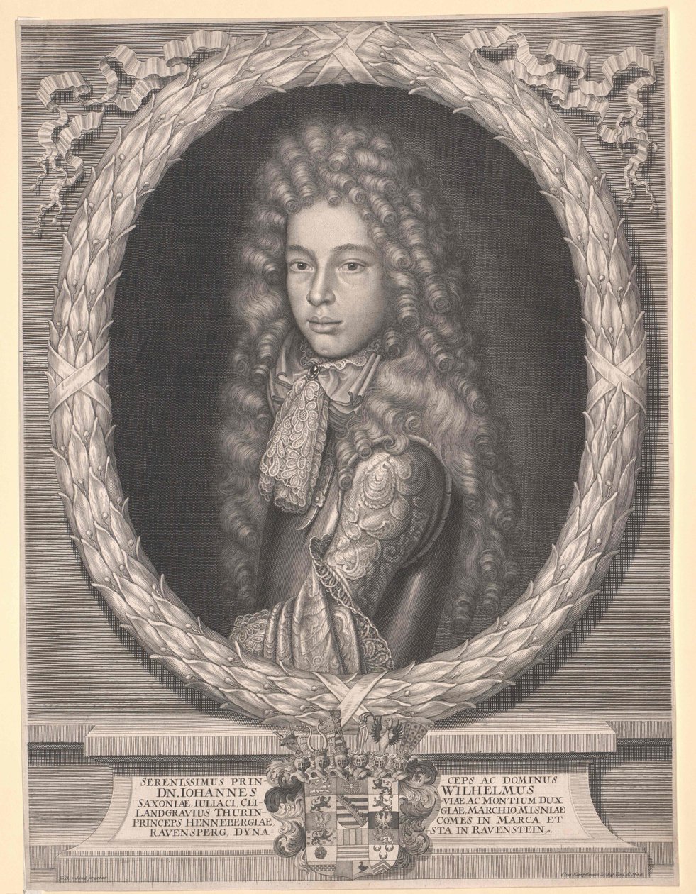 Prince de Saxe-Gotha Johann Wilhelm - Artist Unknown