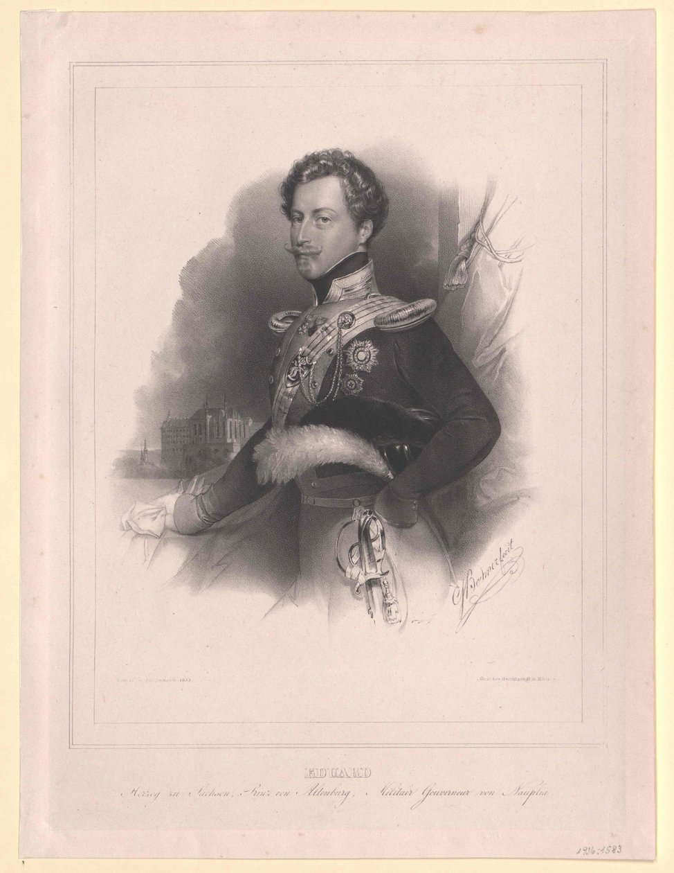 Prince de Saxe Altenburg Eduard - Artist Unknown