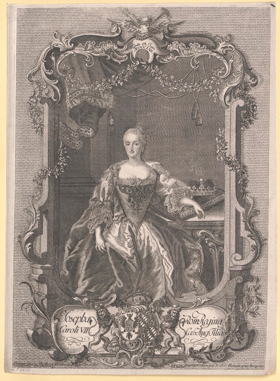 Princesse de Bavière Maria Josefa - Artist Unknown
