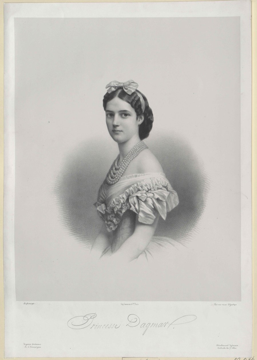 Princesse du Danemark Dagmar - Artist Unknown