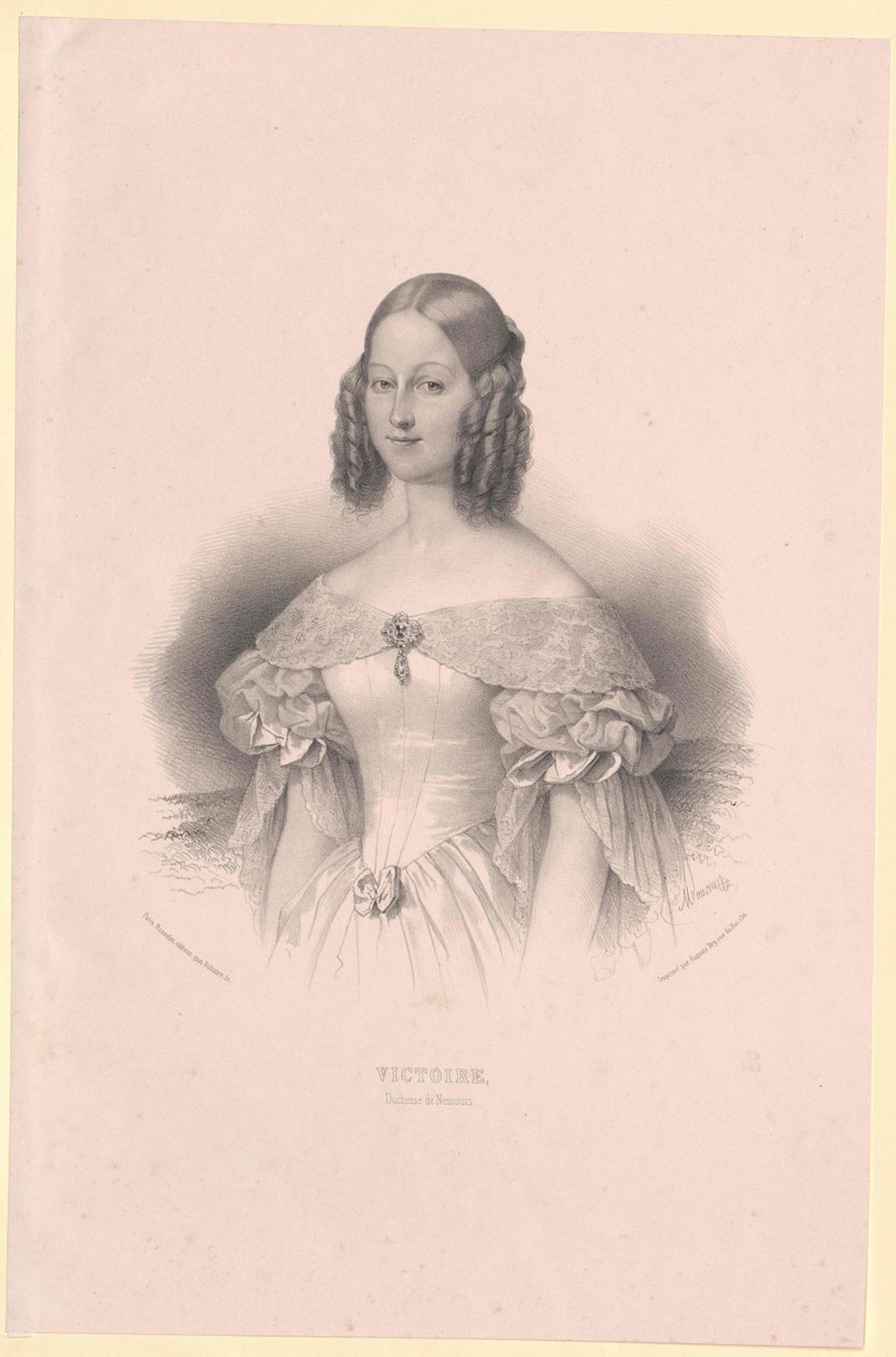 Princesse de Saxe-Cobourg-Gotha Victoria - Artist Unknown