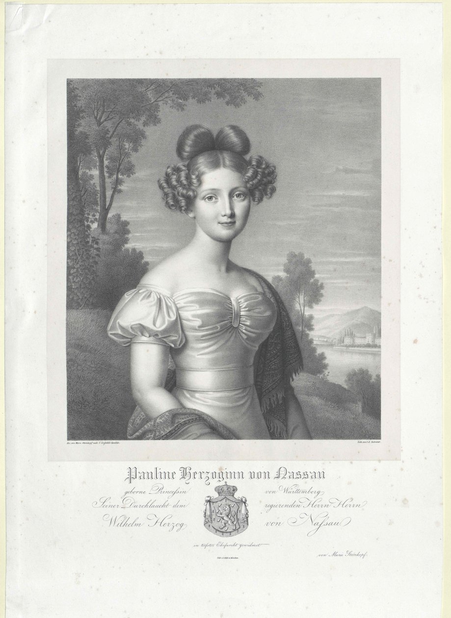 Princesse de Wuerttemberg Pauline - Artist Unknown