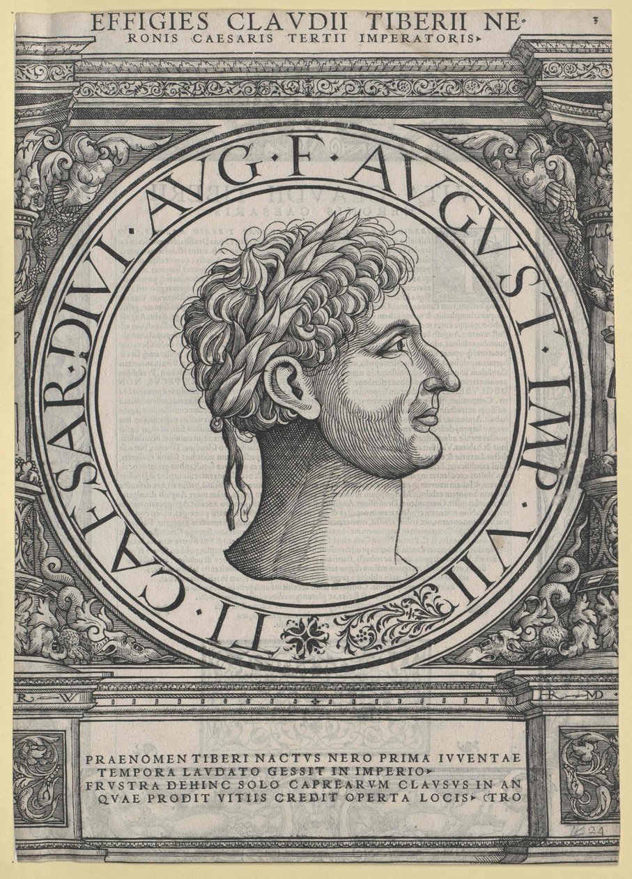 Empereur romain Tibère - Artist Unknown