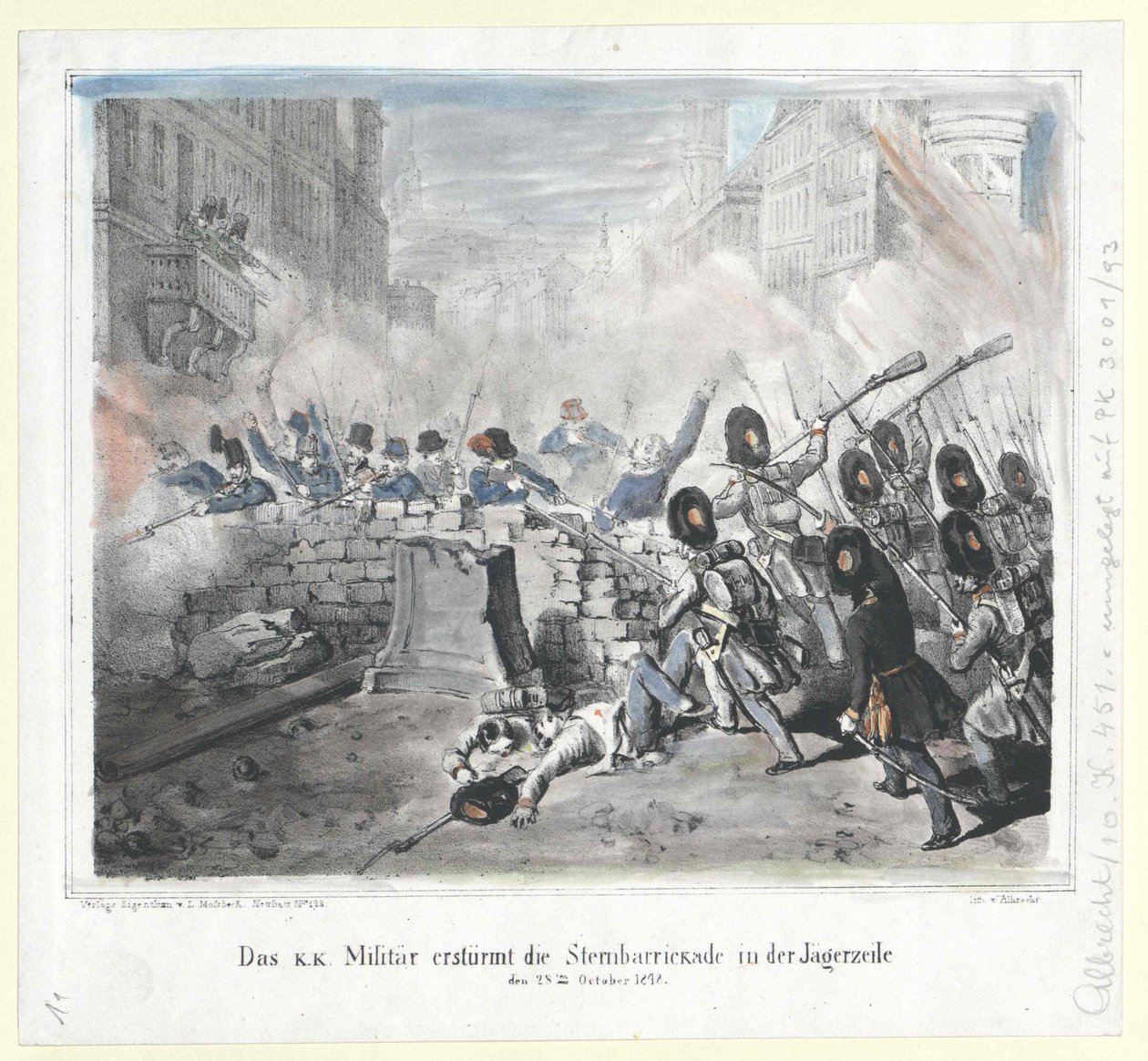 Les militaires k. k. prennent d